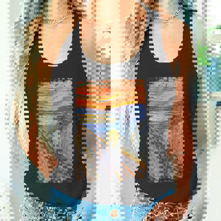 叫びの画家 ムンクの名画 タンクトップ