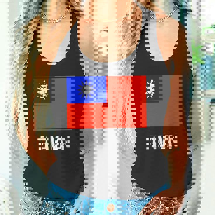 台湾 台湾の国旗 タンクトップ