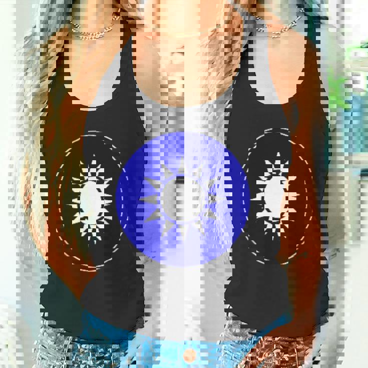 台湾空軍 ラウンドデル 旗 台湾武装部隊 タンクトップ