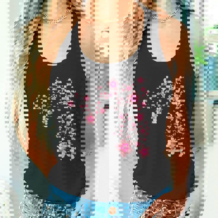 咲く桜 日本 桜 花 喜び タンクトップ