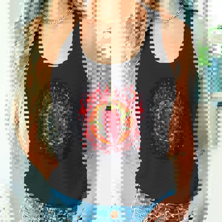 唐辛子のコスチューム好きのための唐辛子入りホットスパイス タンクトップ