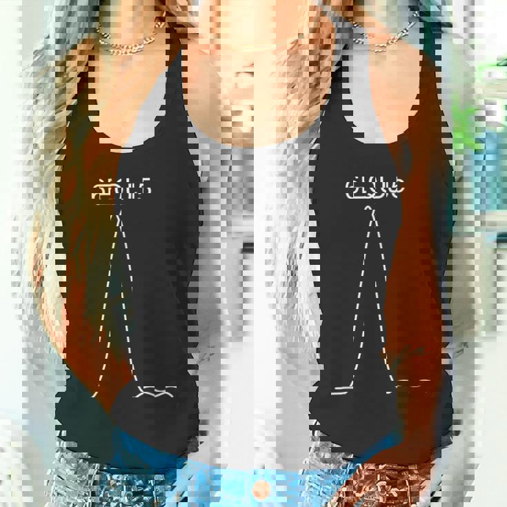 地球外ミステリー ミニマル ワオ シグナル タンクトップ