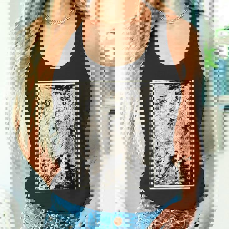 夢 By オーブリー・ビアズリー 1894 タンクトップ