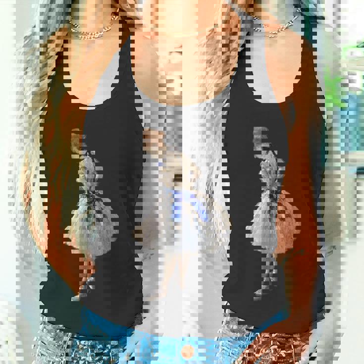 大人用 バレエダンサー 練習キット ドガ バレリーナ グラフィック タンクトップ