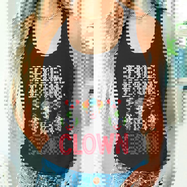 大胆になれ、面白くなりまくれ タンクトップ