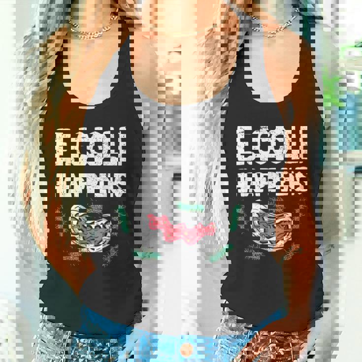 大腸菌で起こる細菌微生物学細菌学 タンクトップ