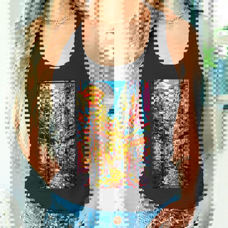 大阪シティポップ ステンドグラス 和美 タンクトップ