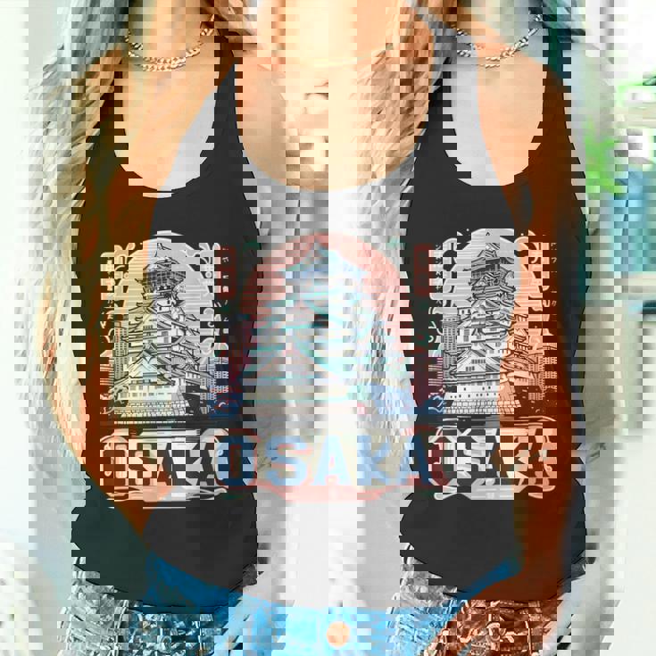 大阪市城 日本土産 タンクトップ