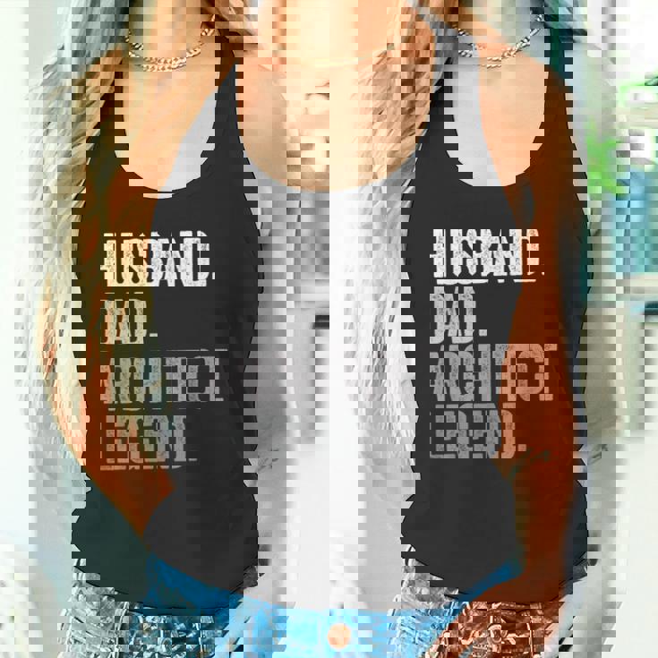 夫 お父さん 建築家 面白い 建築 ヴィンテージ タンクトップ