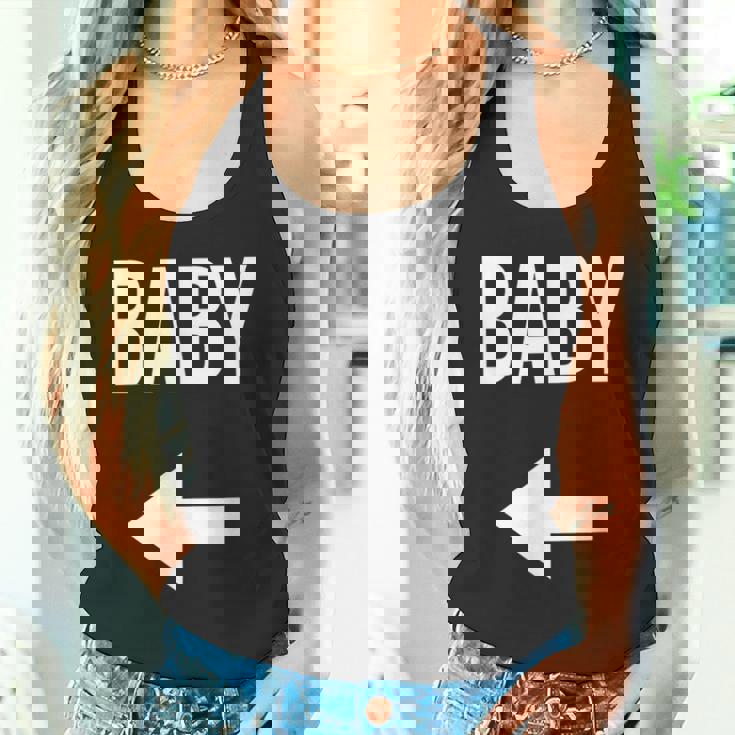 妊娠発表 サプライズ ママとパパ シャツ お父さん用 タンクトップ