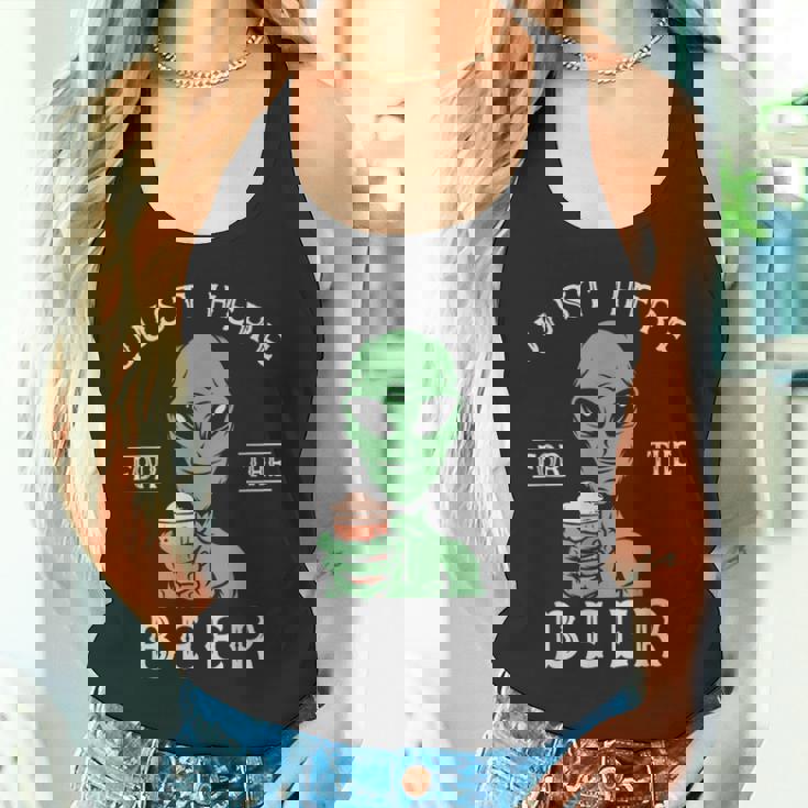 宇宙人とビール愛好家 地球外生物パーティーコスチューム タンクトップ