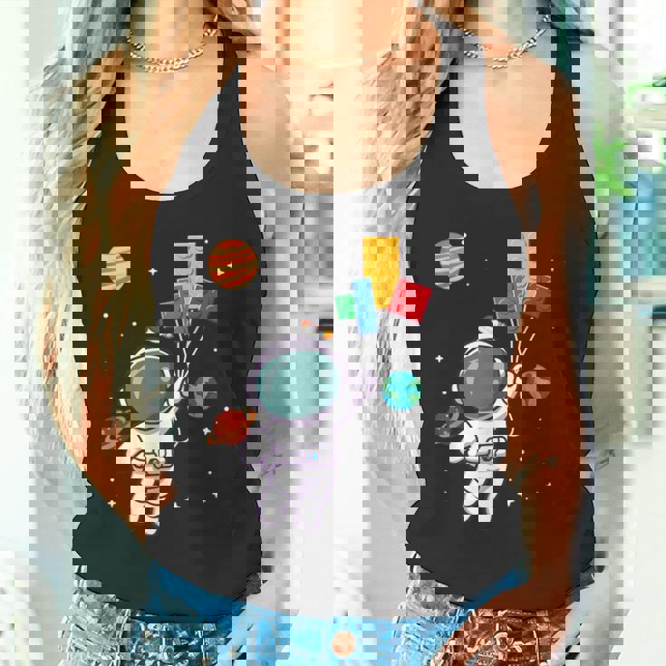 宇宙飛行士とレゴバルーンの冒険 タンクトップ