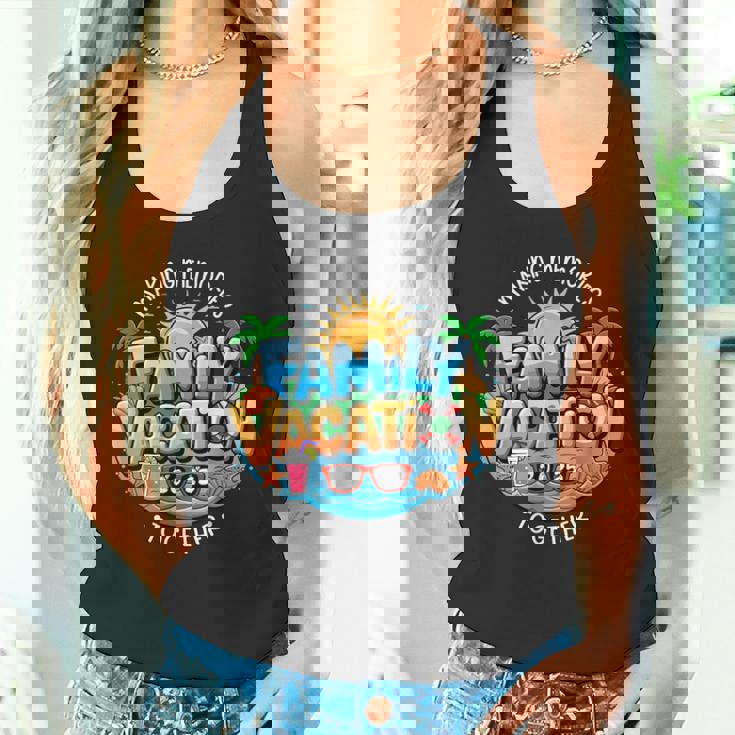 家族旅行2025 一緒に思い出を作る 夏 タンクトップ