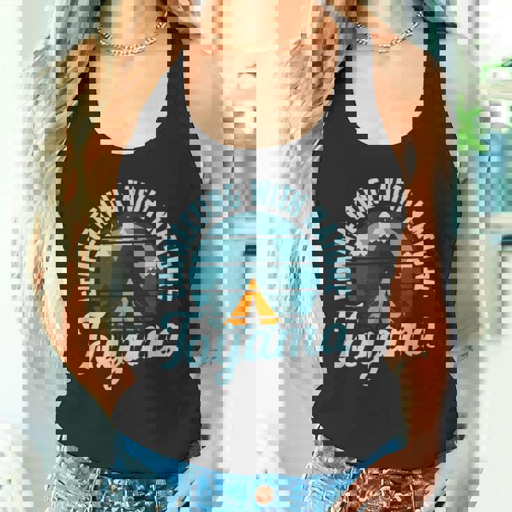 富山市日本自然とつながる 富山 お土産 扇子 タンクトップ