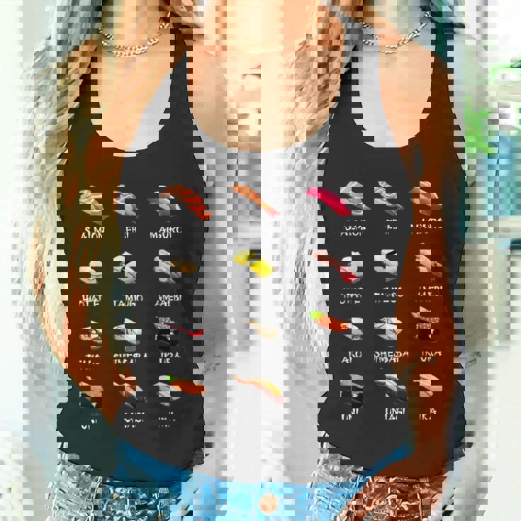 寿司料理日本料理カワイイギフト タンクトップ