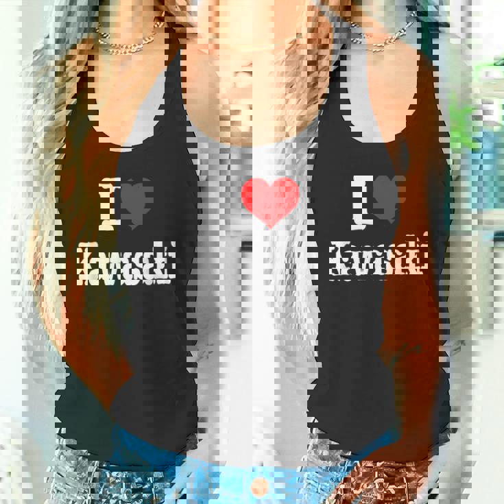 川崎市 I Heart Kawasaki I Love Kawasaki タンクトップ