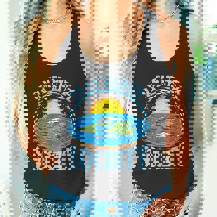 平地球協会フラットアーサー タンクトップ