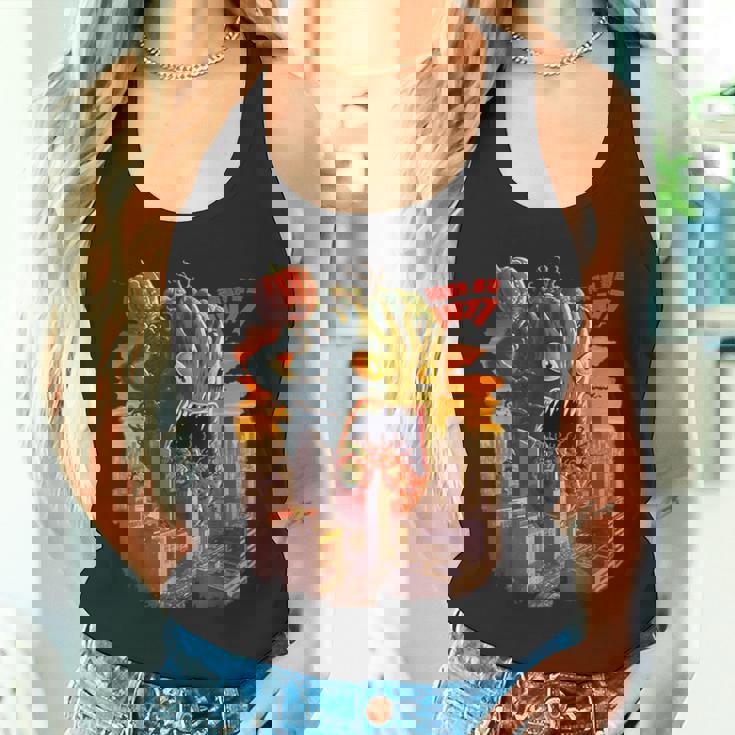 怪獣 ブロッコリー トマト 野菜 アニメ タンクトップ