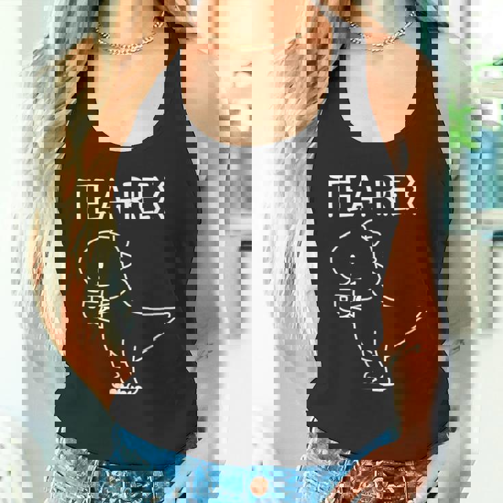 恐竜 駄洒落 ティーレックス おもしろい ジョーク 皮肉 タンクトップ