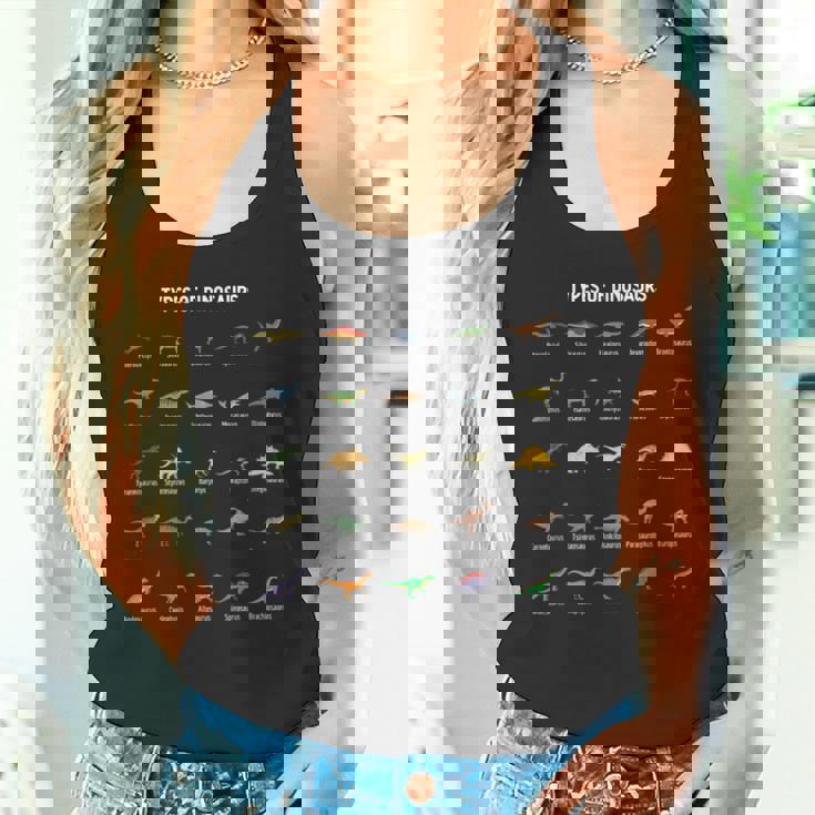 恐竜のタイプ ドラゴン愛好家 タンクトップ