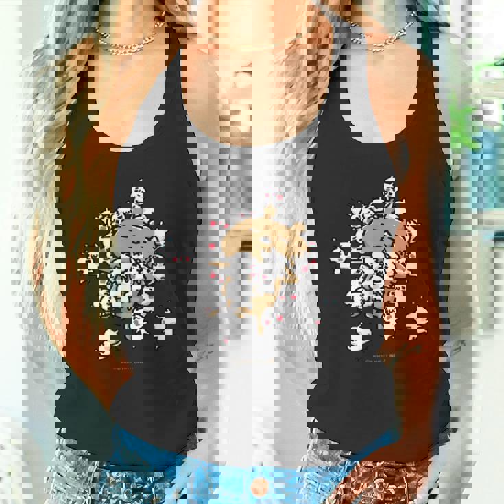 愛しすぎて大好きすぎる。にゃんこいっぱい タンクトップ