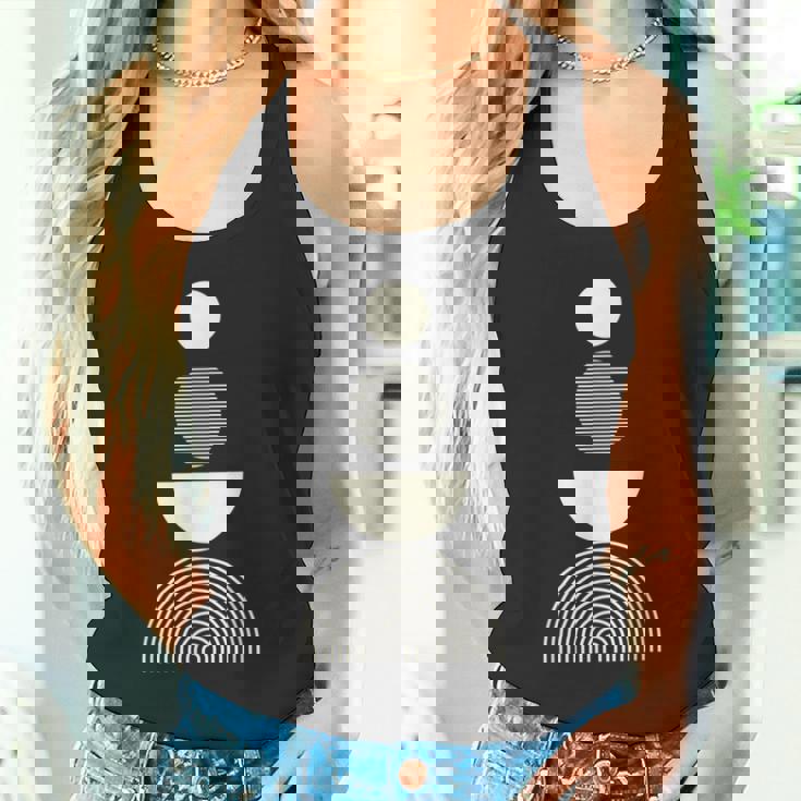 抽象アートシャツ コンテンポラリー モダンアート メンズ グラフィック レディース タンクトップ