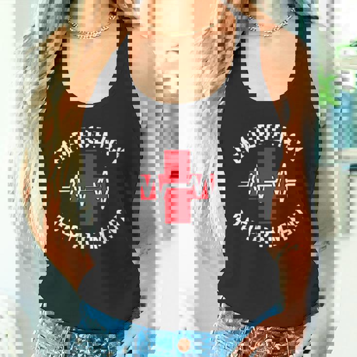 救急科 救急室 医療 タンクトップ