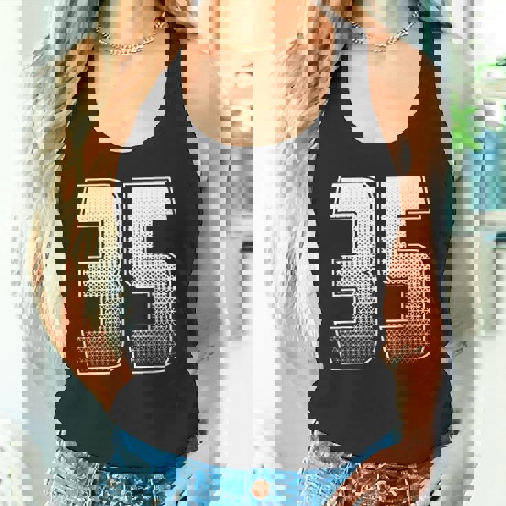 数字 35 サーティファイブ タンクトップ