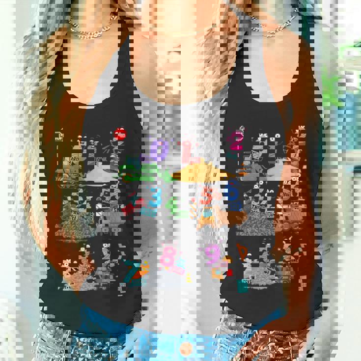 数学の日のコスチューム アイデアに数字付き キッズ 数学 数字 タンクトップ