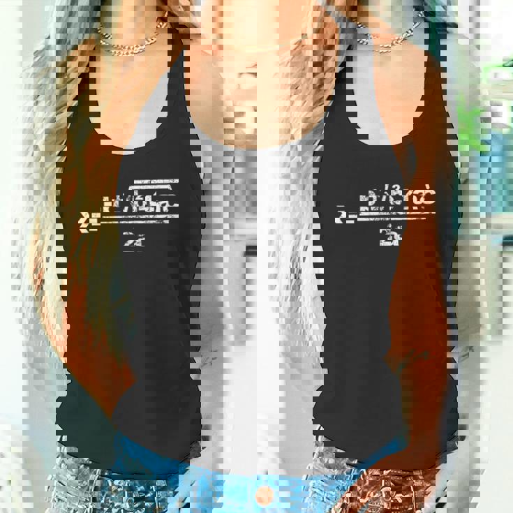 数学クラスの二次方程式 Quadratic Formula For Math Class タンクトップ