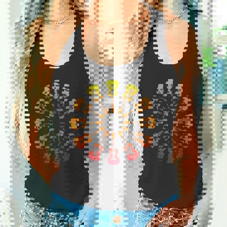 新しいアコースティックギターピックギターギフト愛音楽男性ギター タンクトップ