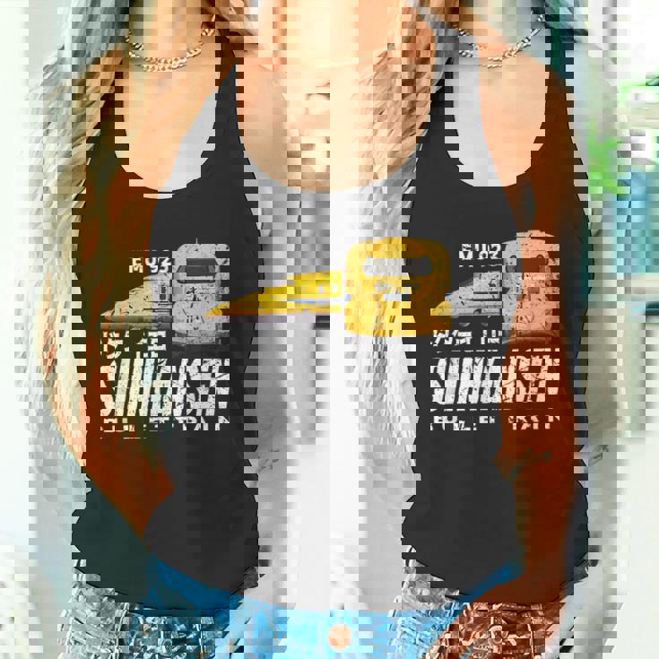 新幹線 ドクターイエロー 新幹線 日本語漢字 日本扇子 タンクトップ