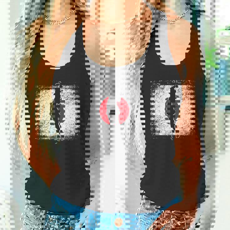 日本 日の丸ゴルフ選手 ゴルファー タンクトップ