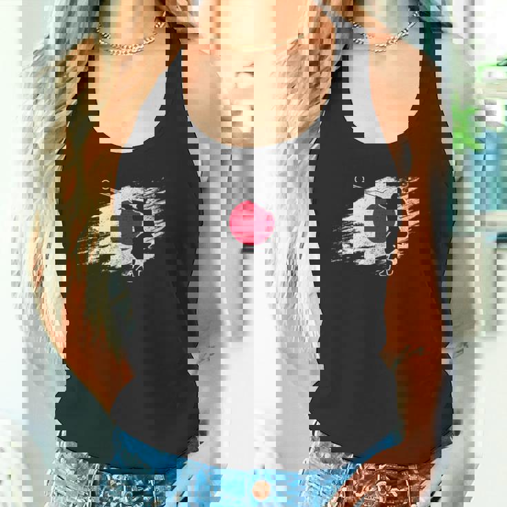 日本 日の丸陸上競技ハンマー投げ タンクトップ