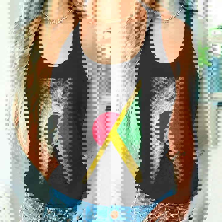 日本ジャマイカの国旗 ジャマイカ。 タンクトップ