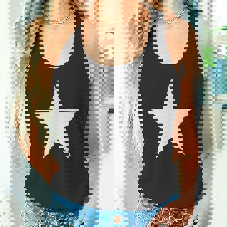 星 星柄 メンズ レディース マーク 半袖 かっこいい おしゃれ ブランド 大きいサイズ プリント 春夏 ビッグステラ タンクトップ