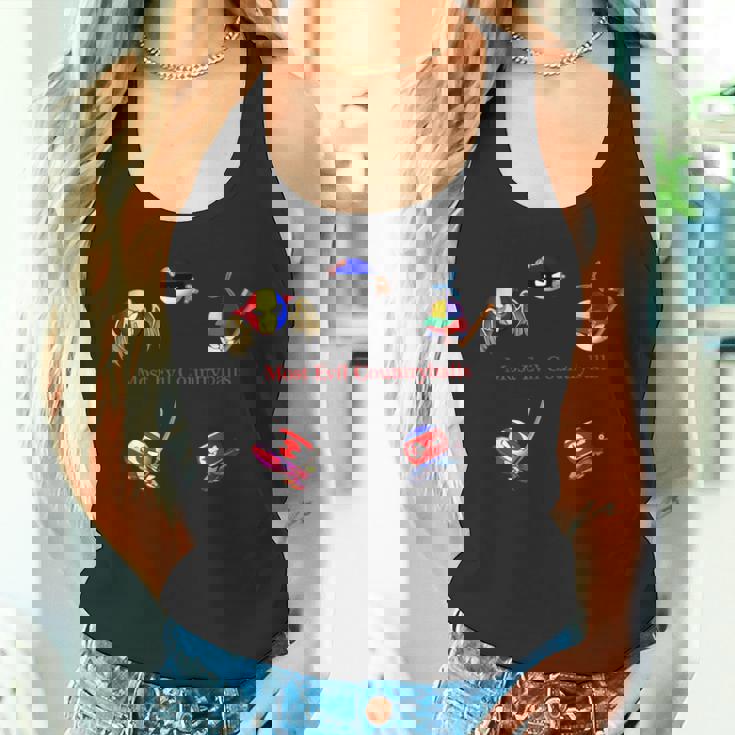 最も邪悪なカントリーボール タンクトップ