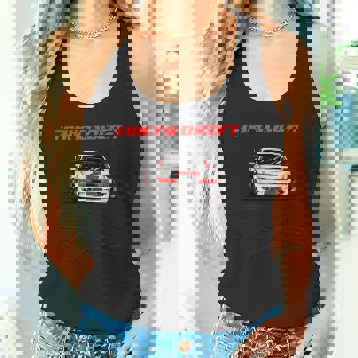 東京 ドリフトカー ジャパン ドリフトレーサー ドーナツ 運転 横向き タンクトップ