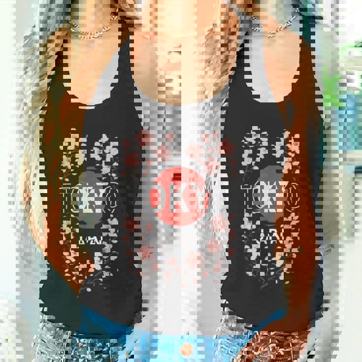 東京桜 日本 さくら タンクトップ