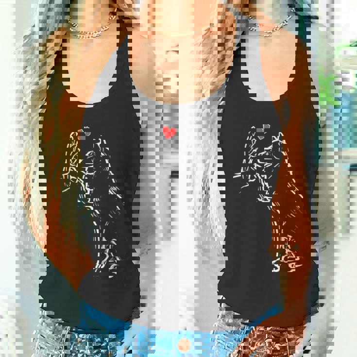 柴スウィート柴犬ラブ柴犬 タンクトップ