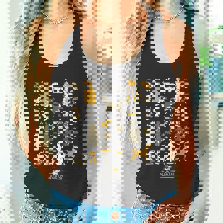 柴犬たくさん 大集合ver かわいい柴犬 柴犬 イラスト タンクトップ