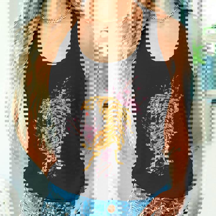 桜の虎 タンクトップ