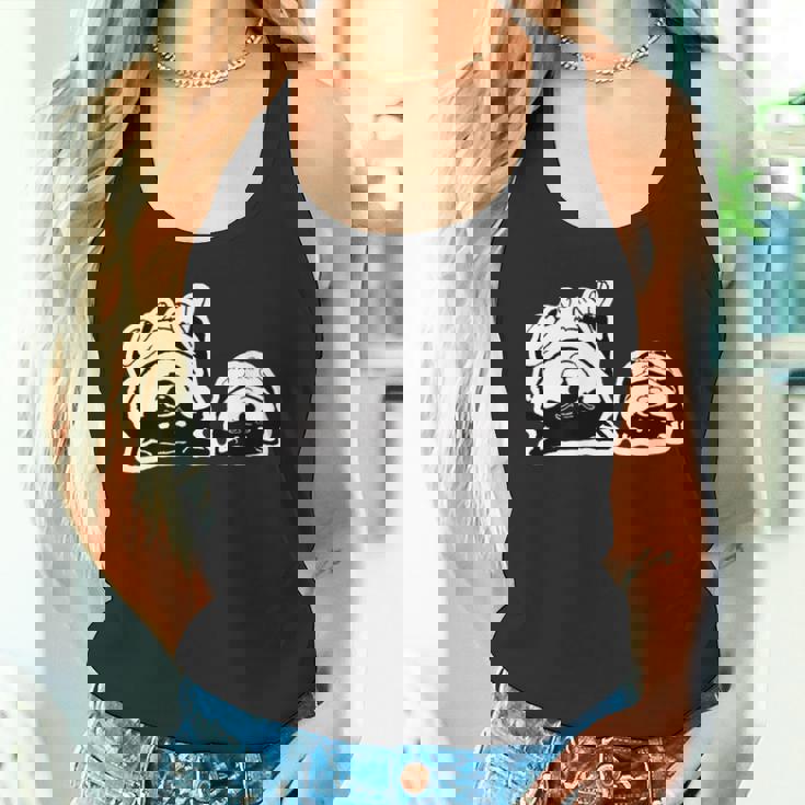 気持ちよく寝ている柴犬たち かわいい黒柴 柴犬イラスト タンクトップ