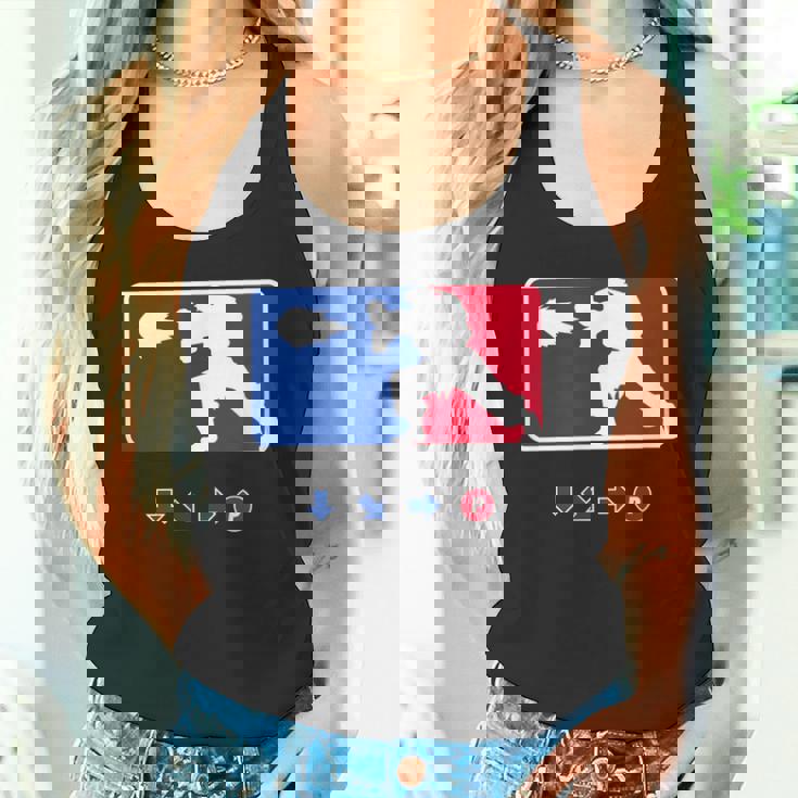 波動拳格闘スポーツリーグ-面白いアーケードゲーマー タンクトップ