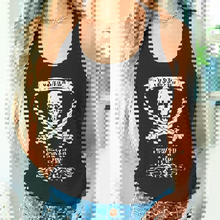 海賊tシャツ メンズ レディース キッズ ヨー・ホー A Pirate's Life For Me タンクトップ