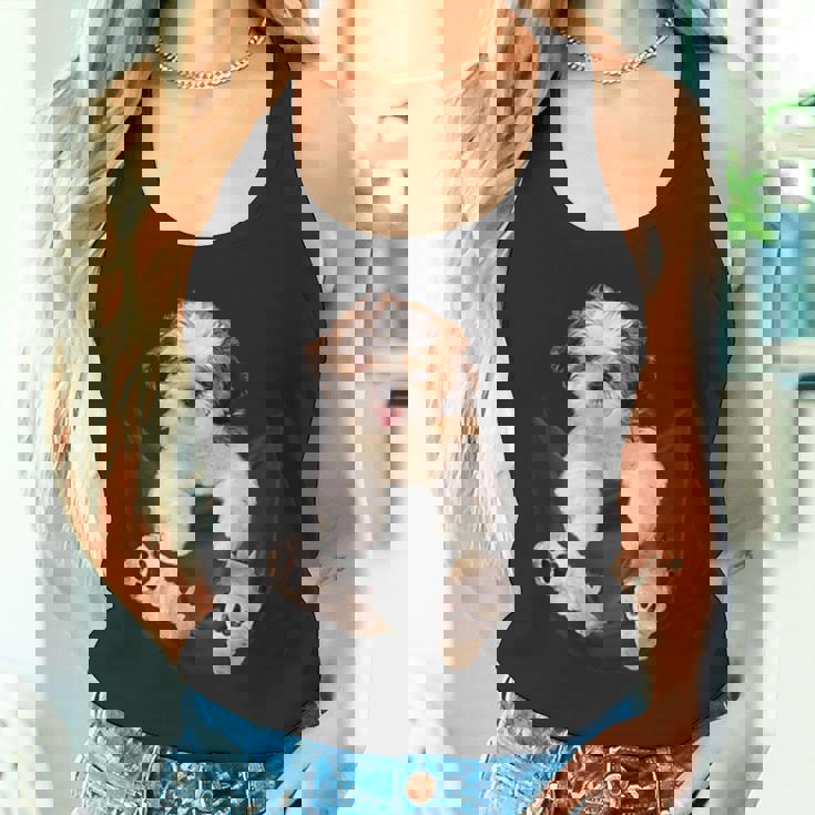 犬好き ギフト シーズー バッグ入り タンクトップ