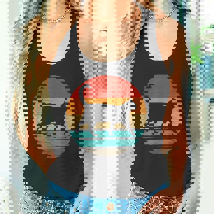 猫 レトロスタイル ビンテージ タンクトップ