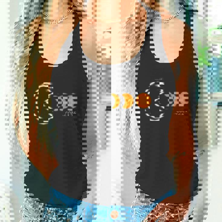 皆既日食 2024年4月8日 ファニーフェーズ トータリティ タンクトップ