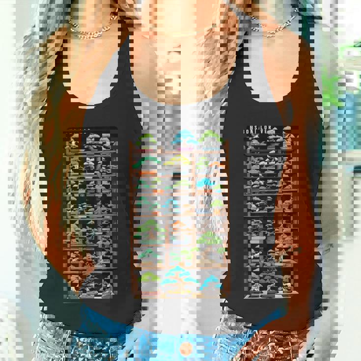 盆栽好きの棚盆栽 タンクトップ