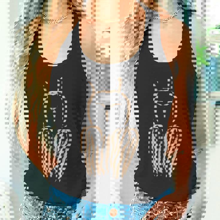 石器時代の洞窟壁画 フクロウの洞窟壁画 洞窟壁画 洞窟壁画 タンクトップ